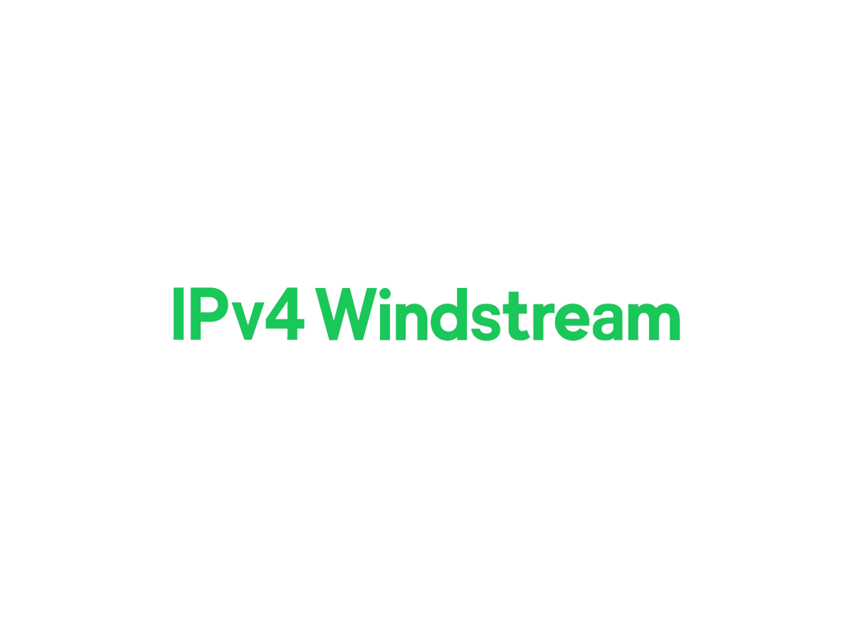 IPv4 Windstream (USA)